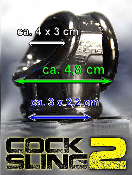 COCKSLING 2, Cockring by OXBALL schwarz