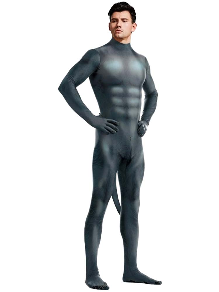 Animal Cosplay DOG Overall schwarz
