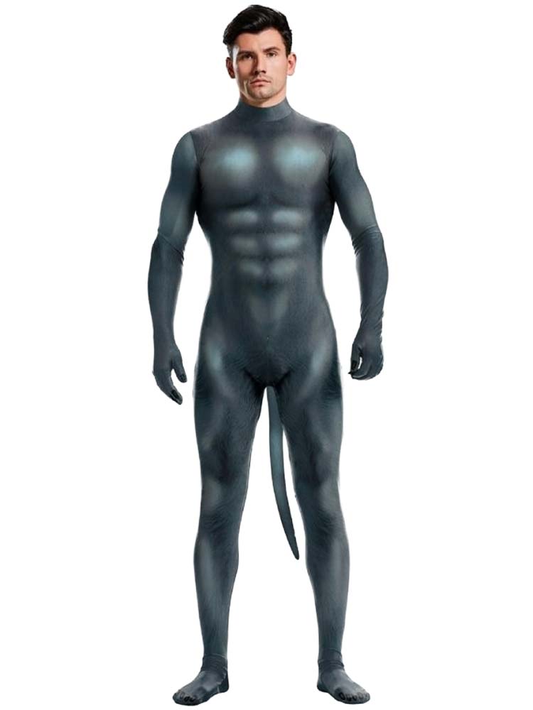 Animal Cosplay DOG Overall schwarz