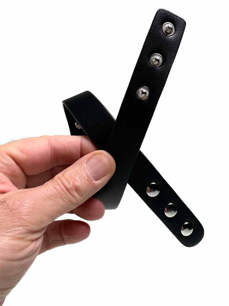 DELUXE Halsband SLAVE schwarz