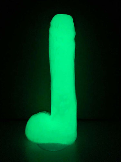 DICKY SOAP with Balls - GLOW IN THE DARK