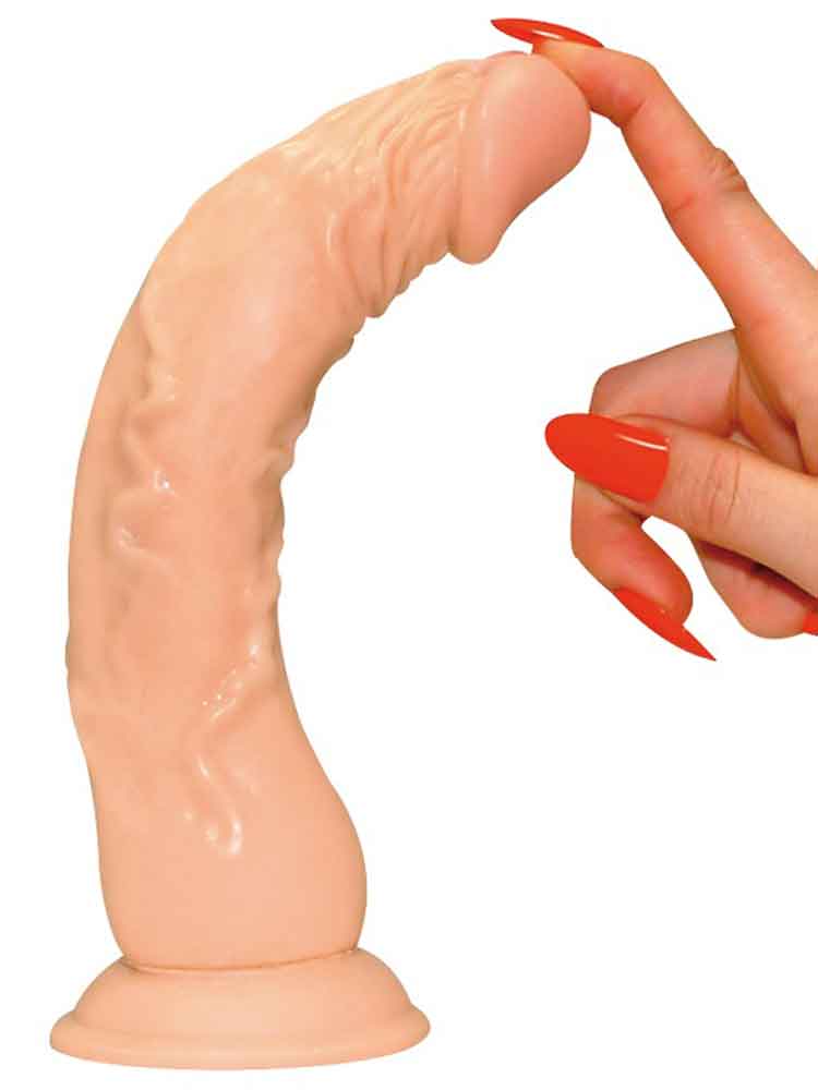 Dildo EUROPEAN LOVER hell mit Saugnapf 23cm