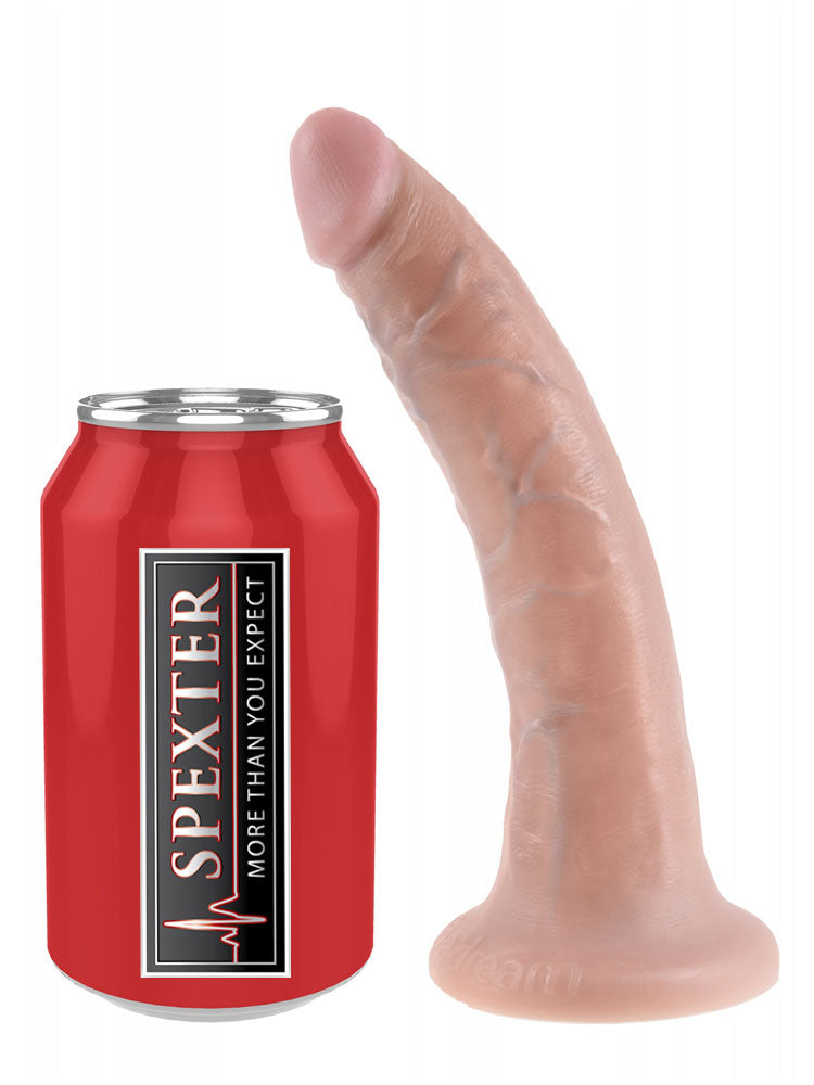 Dildo KING COCK 7 inch - 17.8x4.1cm - natur