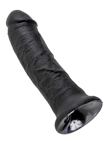 Dildo KING COCK 8 inch - 20.3x4.6cm - schwarz