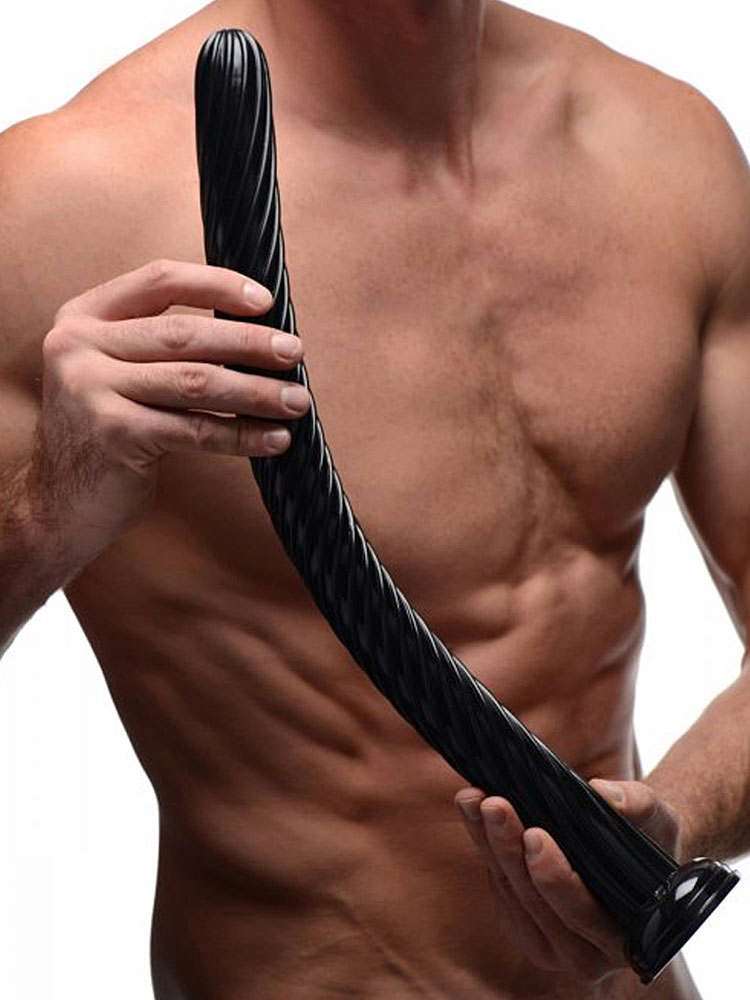 Dildo Spiral Hose Strukturdildo 50cm
