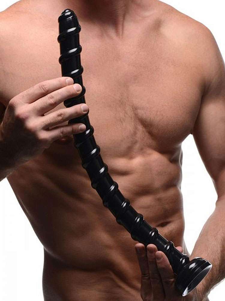 Dildo Swirl Hose Analschraube 50cm