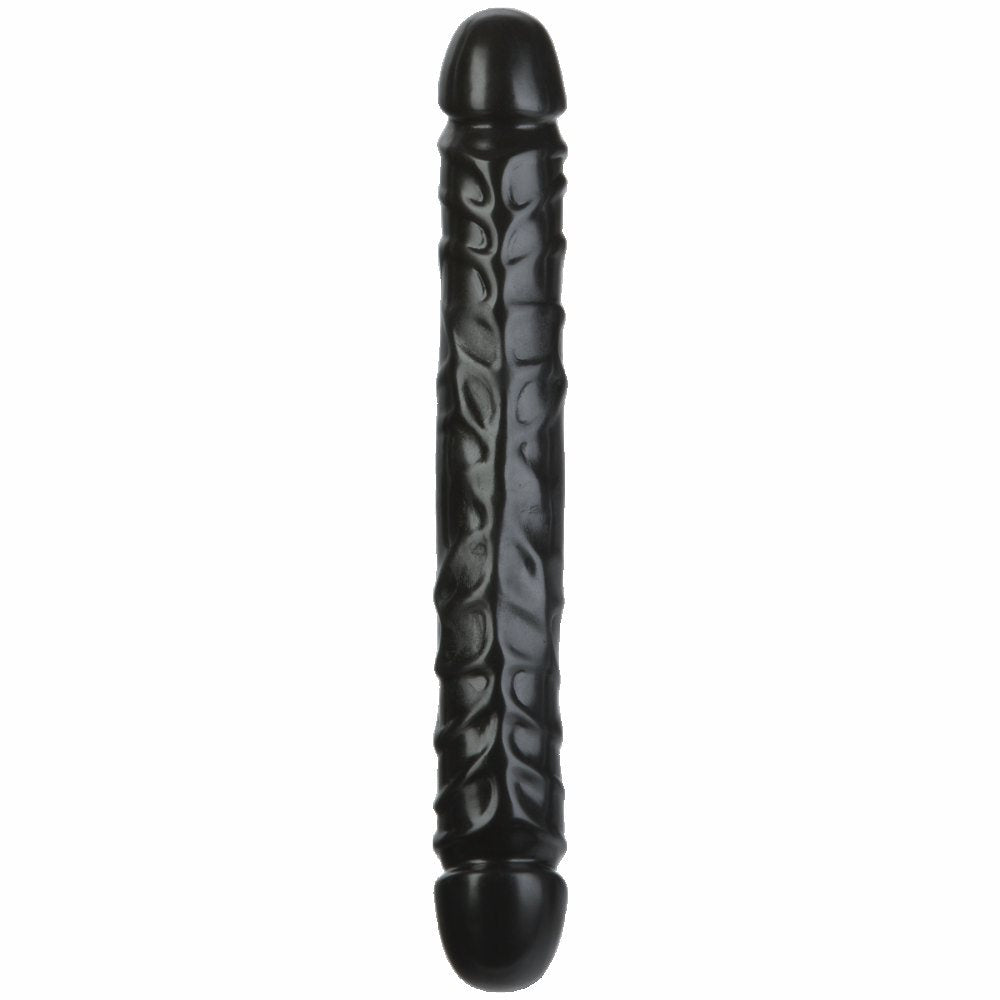 Doppeldildo DOC JOHNSON 12" - schwarz