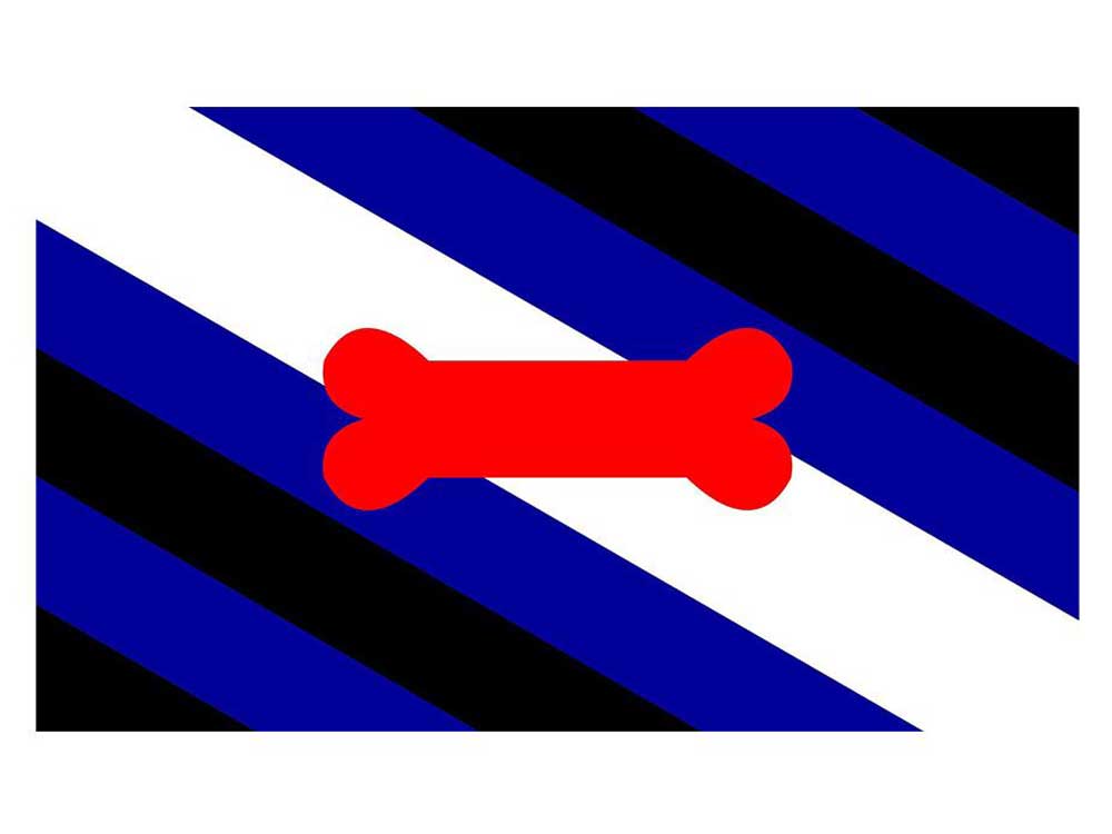 Puppy Play Pride Flagge 90x150cm