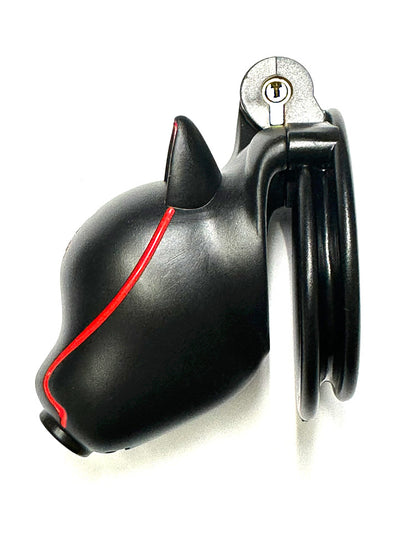 Doglock Käfig 9 x 3.3cm schwarz