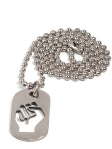 Kink Fetish Dogtag an Kette FIST