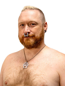 Kink Fetish Dogtag an Kette PUPPY PFOTE
