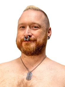 Kink Fetish Dogtag an Kette SLAVE