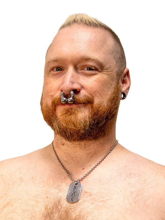 Kink Fetish Dogtag an Kette SLAVE