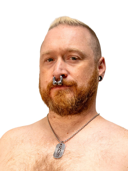 Kink Fetish Dogtag an Kette SUB