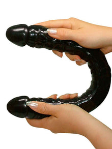 Doppeldildo ULTRA DONG 43cm - schwarz