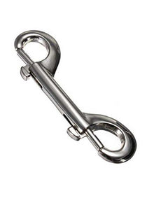 Doppelkarabiner verchromt