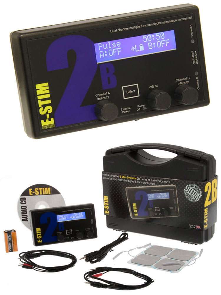 E-STIM Reizstromgerät - Modell 2B