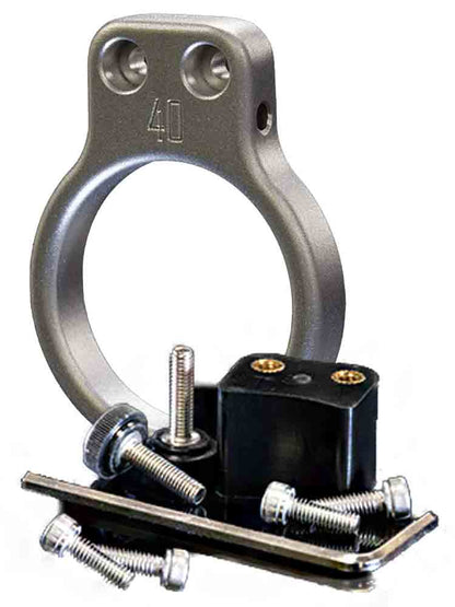 E-STIM Elektro Ring 40mm - 40mm + Accessory Pack