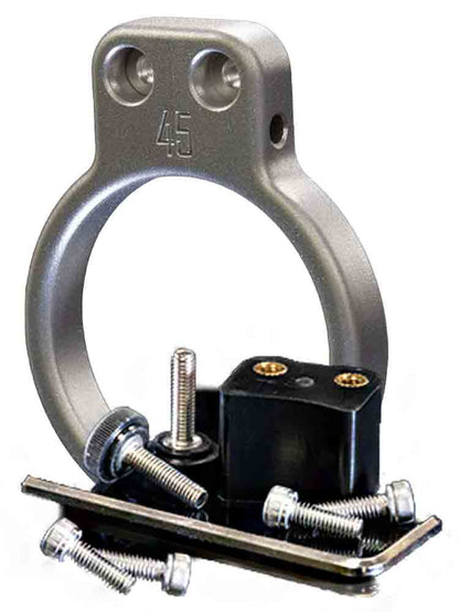 E-STIM Elektro Ring 45mm - 45mm + Accessory Pack