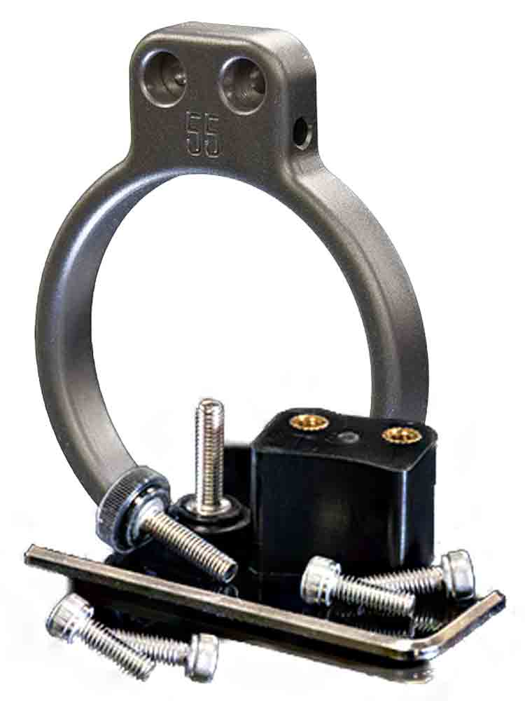 E-STIM Elektro Ring 55mm - 55mm + Accessory PACK
