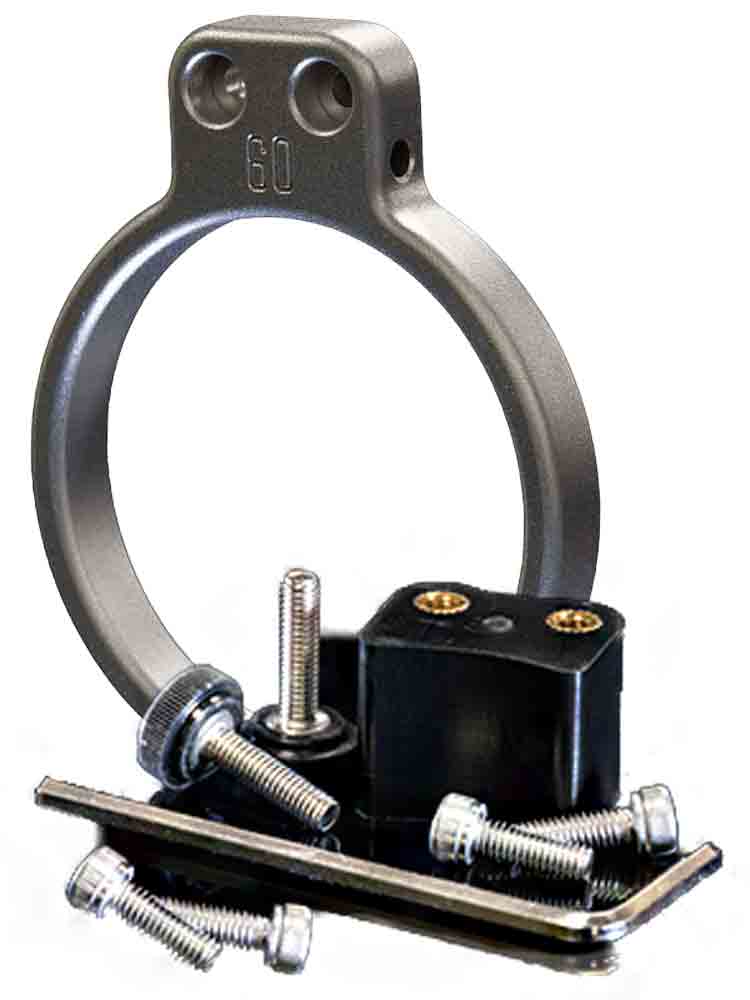 E-STIM Elektro Ring 60mm - 60mm + Accessory PACK