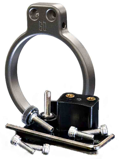 E-STIM Elektro Ring 60mm - 60mm + Accessory PACK