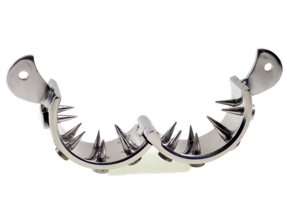 Edelstahl Ballstretcher -L- Rund Spikes