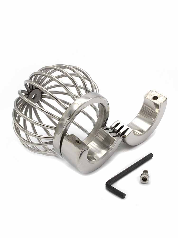 Edelstahl Ballstretcher mit Käfig