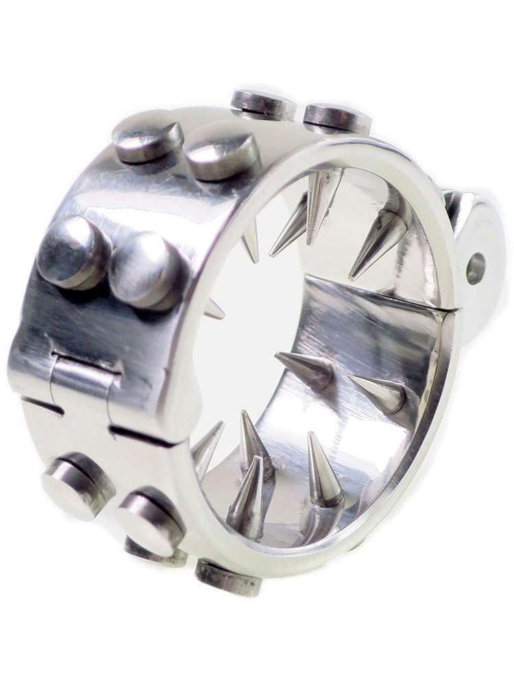 Edelstahl Ballstretcher -S- Rund Spikes