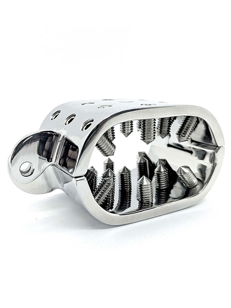 Edelstahl Ballstretcher Oval mit Spikes