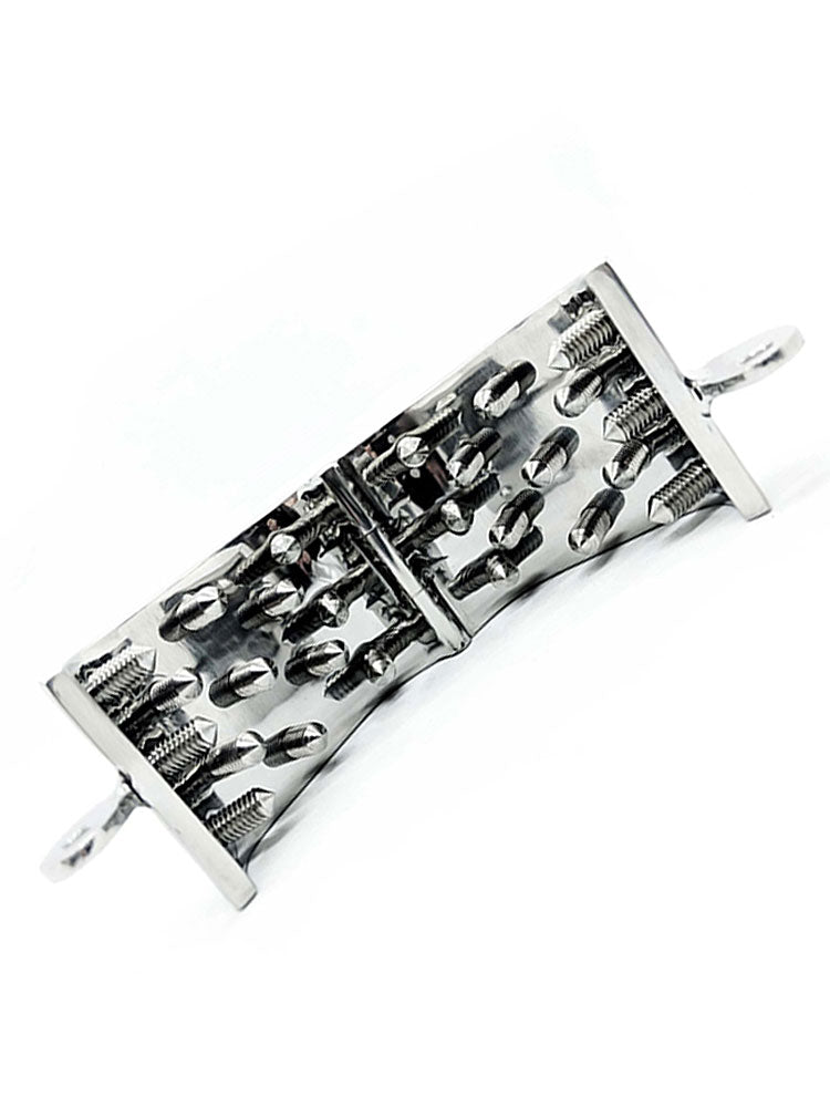Edelstahl Ballstretcher Oval mit Spikes