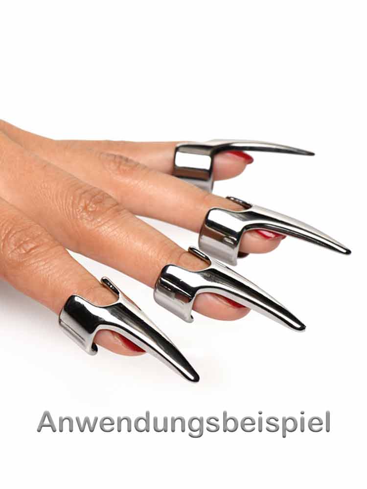 Edelstahl Fingerkralle
