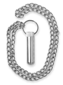 Edelstahl Poppers Inhalator mit Kette