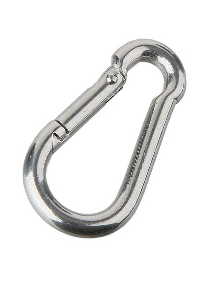 Edelstahl Karabinerhaken 6x60mm
