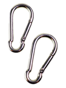 Edelstahl Karabinerhaken 5x50mm - 1Paar