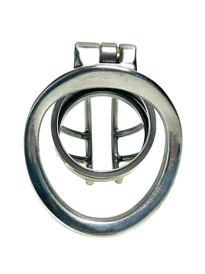 Edelstahl Keuschheitskäfig X-CROSS