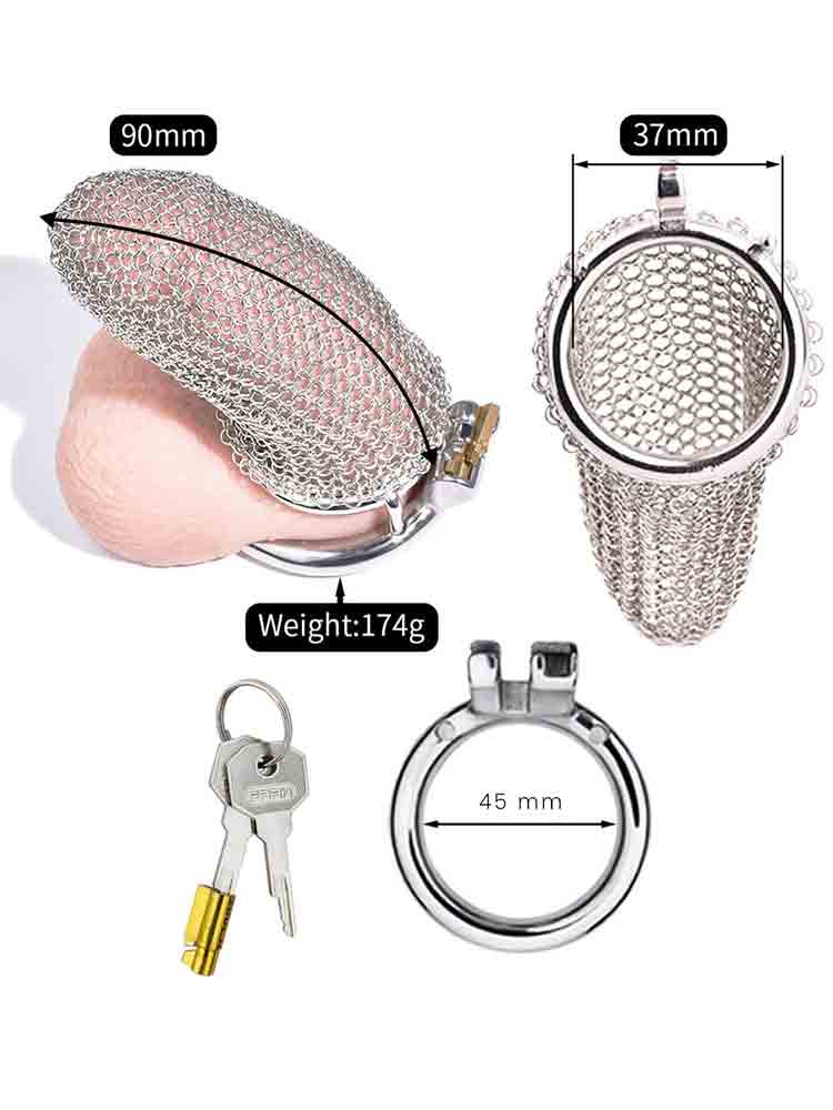 MESH Keuschheitskäfig Größe Large