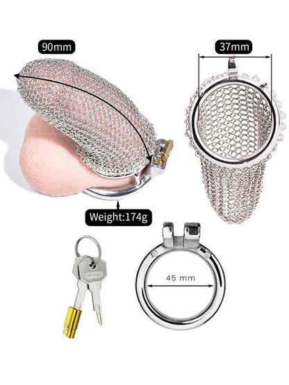 MESH Keuschheitskäfig Größe Large