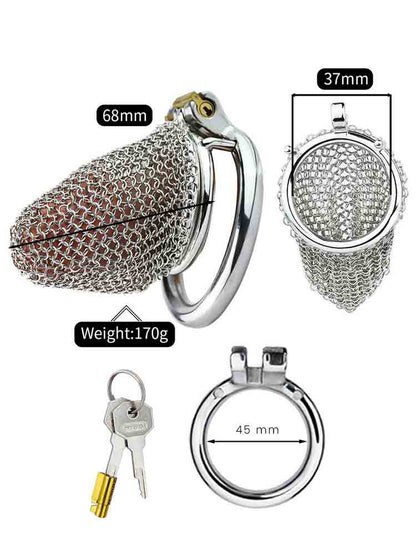 MESH Keuschheitskäfig Größe Medium