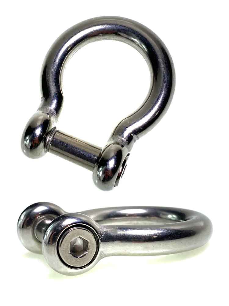 Edelstahl Schäkel Innensechskant 10mm