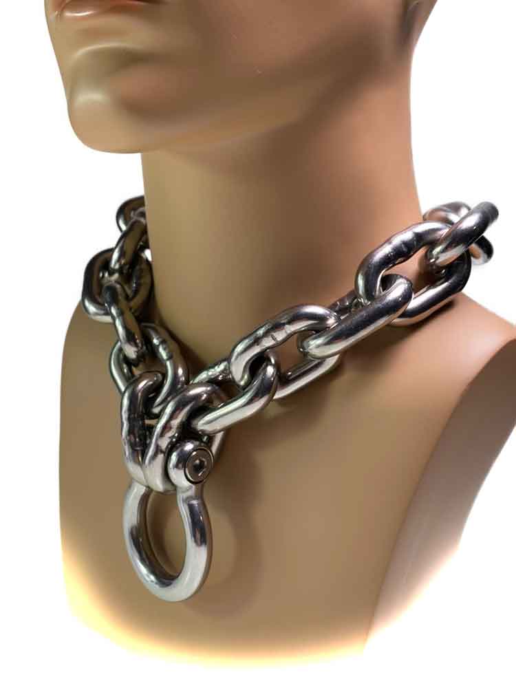 Edelstahlkette 10mm - 10mm-Schäkel-Verschluss