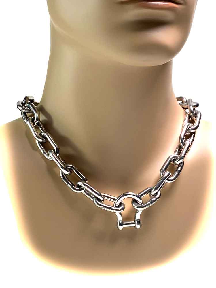 Edelstahlkette 5mm - 5mm-Schäkel-Verschluss