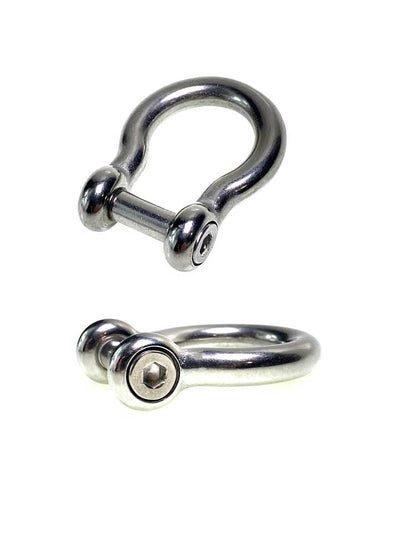 Edelstahlkette 5mm - 5mm-Schäkel-Verschluss