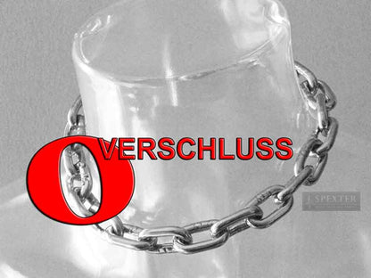 Edelstahlkette 5mm - unsichtbarer Verschluss