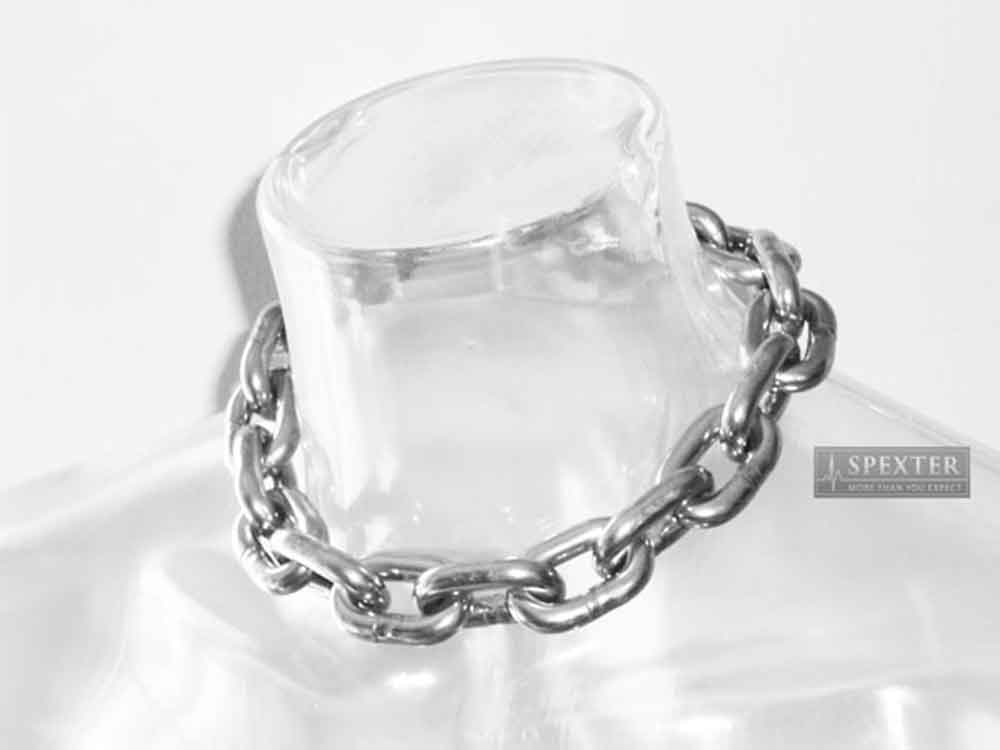 Edelstahlkette 8mm - unsichtbarer Verschluss