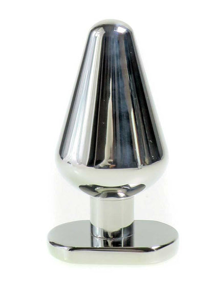 Edelstahlplug 76 x 38mm - medium