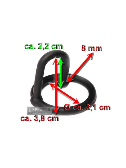 Eichelring CUM STOPPER, schwarz