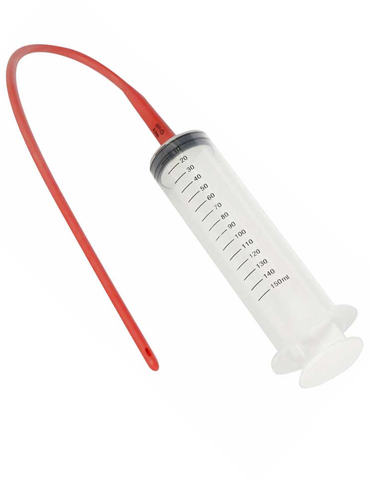 Eingabespritze mit Latex-Sonde