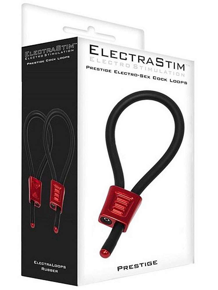 Electrastim Prestige Reizstrom Penisschlaufen rot