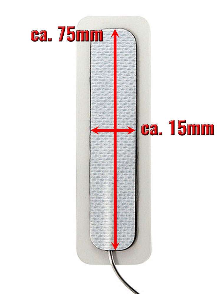 Electrastim Reizstrom Klebepads 15x75mm